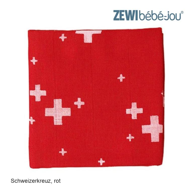 ZEWIbébé-jou Nuscheli / Babygaze bedruckt - 0