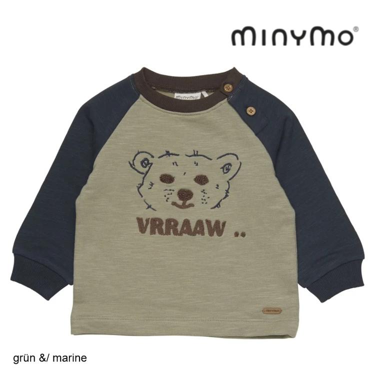 Minymo LA-Sweatshirt `Bär` BIO