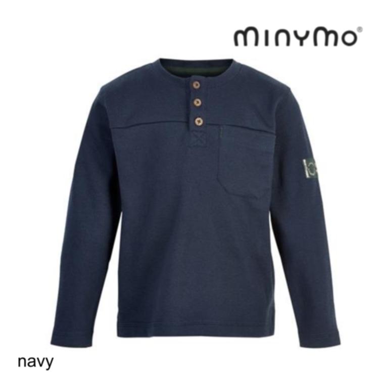 Minymo LA-Shirt Jacquard