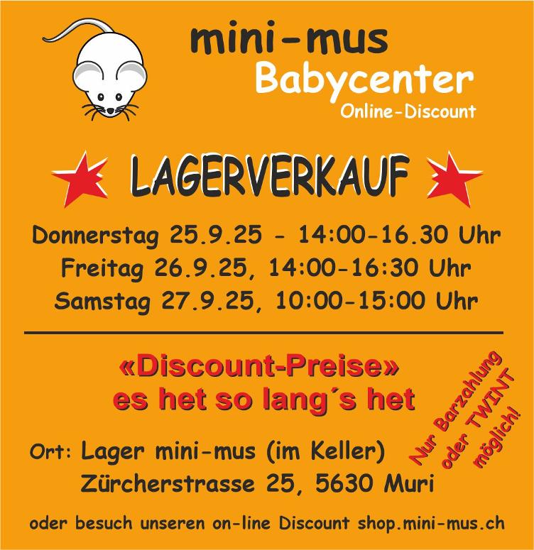 Herbst-Lagerverkauf