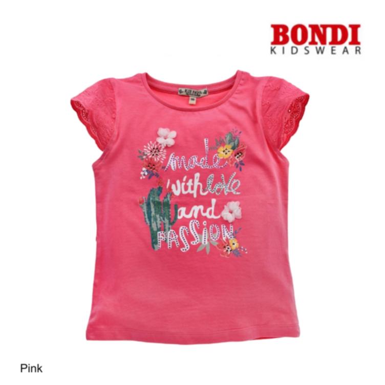 Bondi T-Shirt `Made with Love`