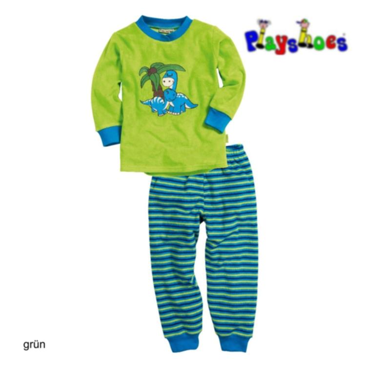 Playshoes Frottée Pyjama, Dino