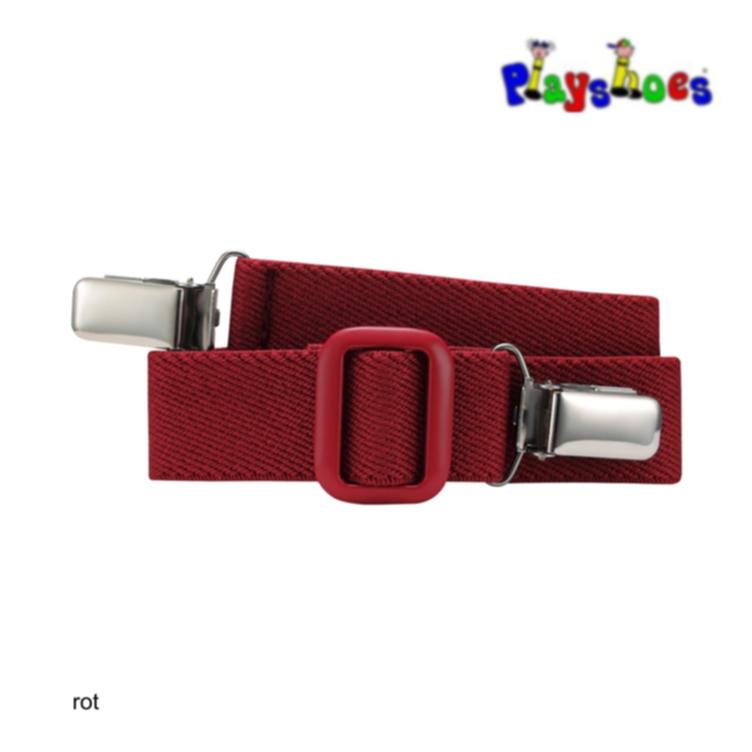 Playshoes Elastik-Gürtel mit Clip, uni - 0