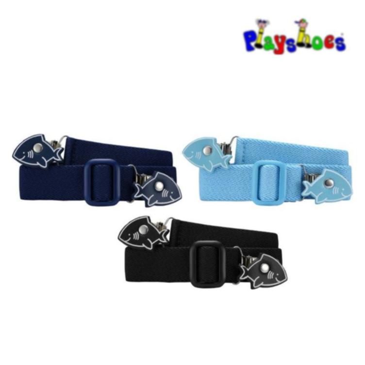 Playshoes Elastik-Gürtel mit Clip, Hai
