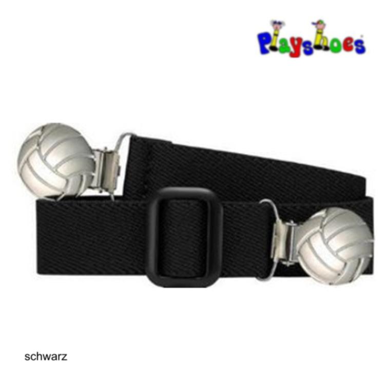 Playshoes Elastik-Gürtel mit Clip, Fussball - 0