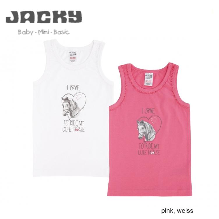 Jacky Unterhemd Mädchen, 2-er Pack