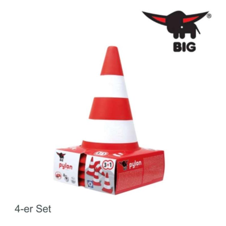 BIG Pylonen-Set, 4 Stk.