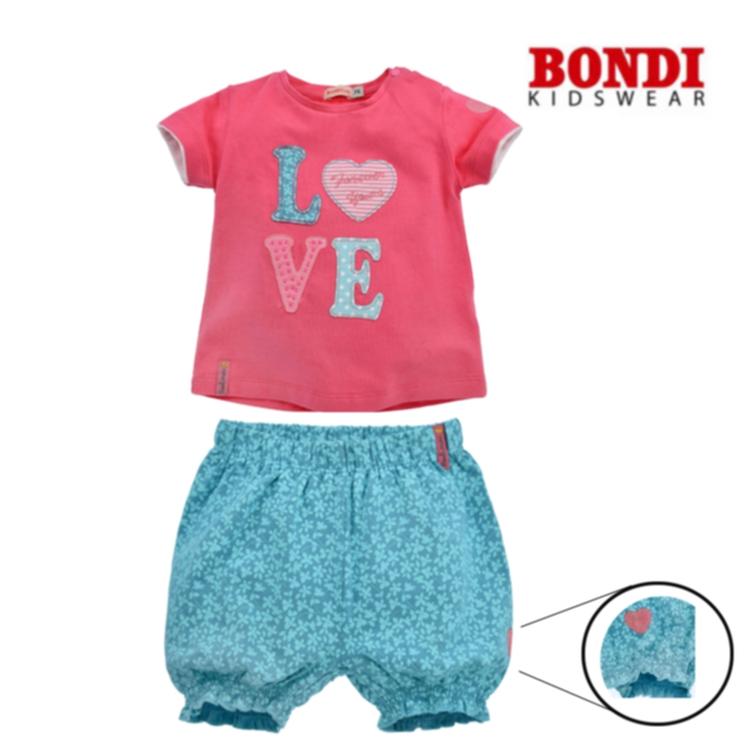 Bondi T-Shirt `Love` & Pumphose