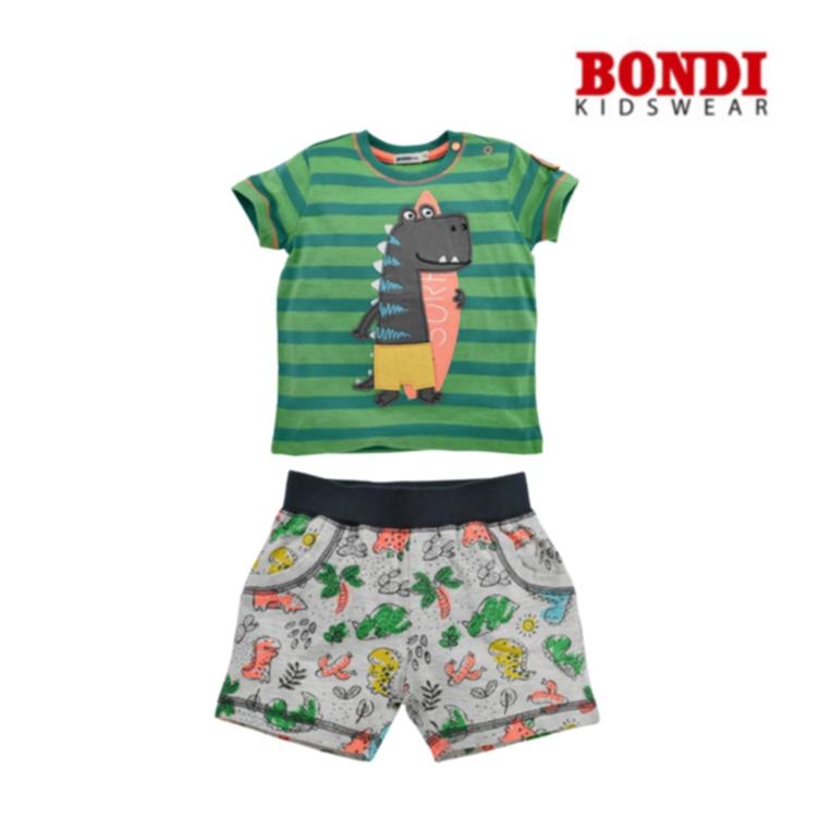 Bondi KA Shirt + Shorts `Dino Surf`