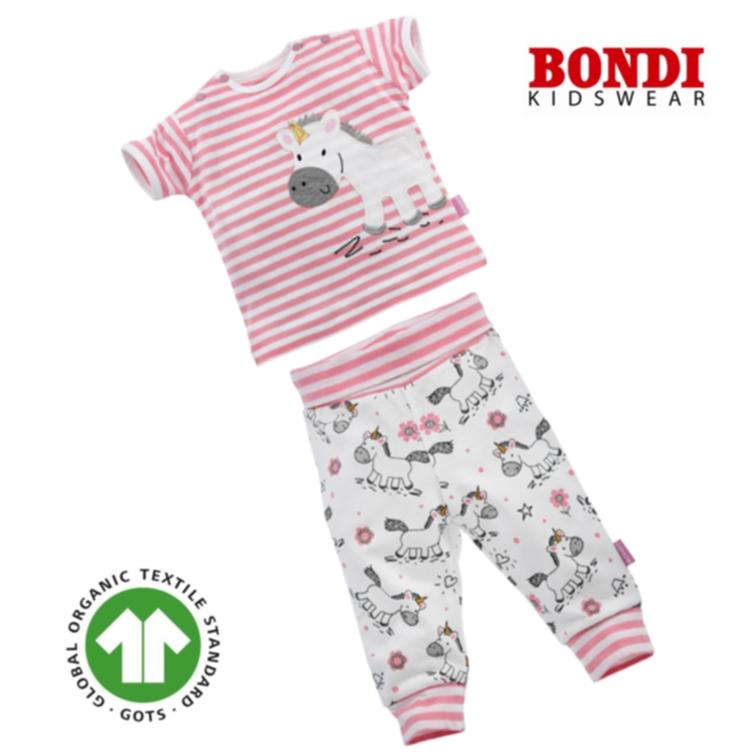 Bondi T-Shirt + Legging `Unicorn` GOTS