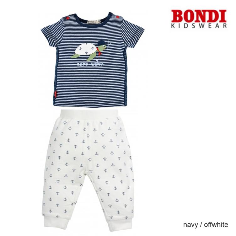 Bondi T-Shirt + Laufhose `Schildkröte` BIO