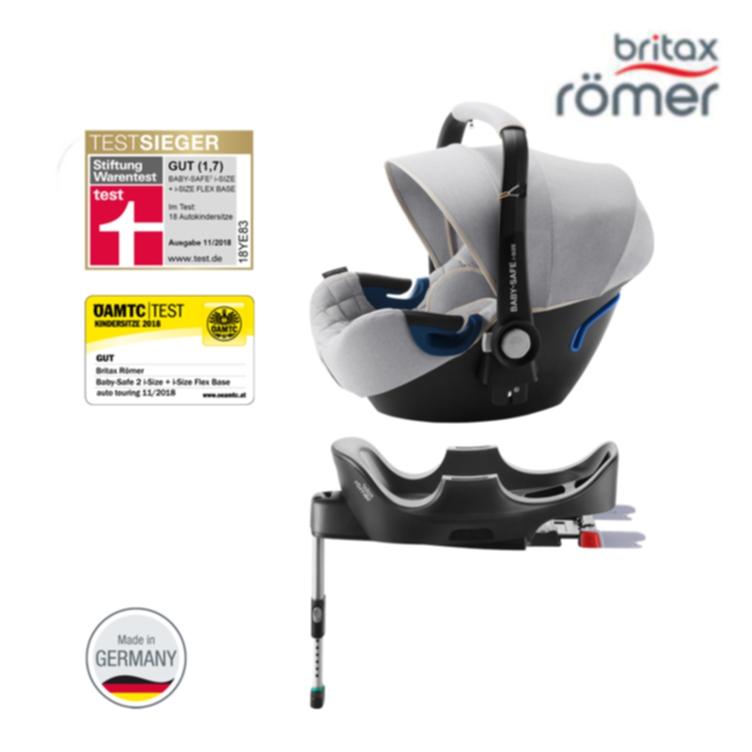 Britax Römer BABY-SAFE² i-SIZE Bundle, inkl. Isofix-Basis