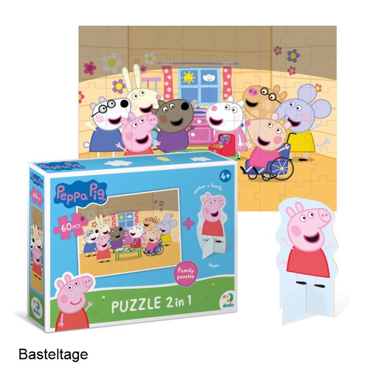 Dodo Puzzle Peppa Pig mit Spielfigur