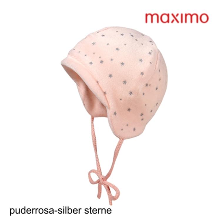 Maximo Baby-Mütze, bedruckter Samt