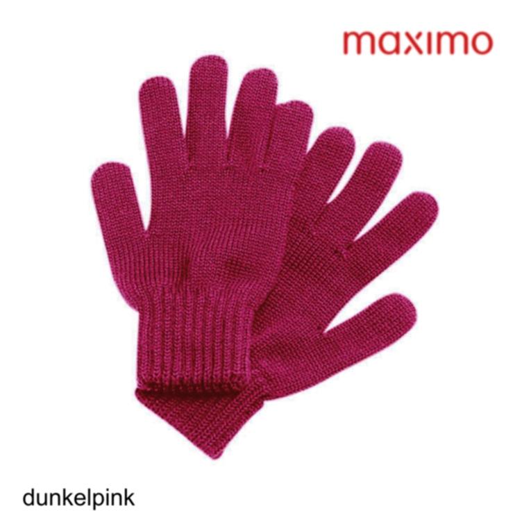 Maximo Kids Fingerhandschuh, Merino - 0