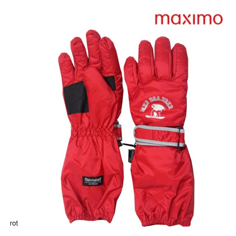 Maximo Thermo-Fingerhandschuh, lange Stulpe - 0