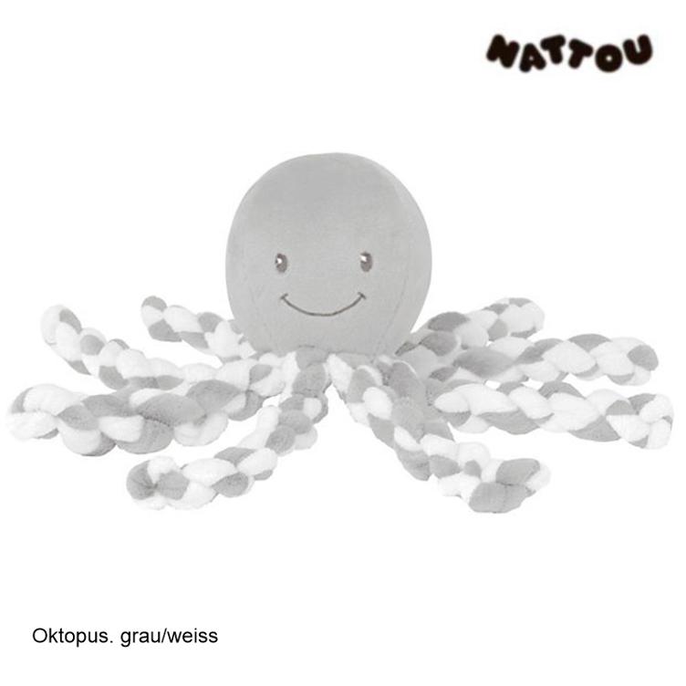 Nattou Kuscheltier Oktopus - 0