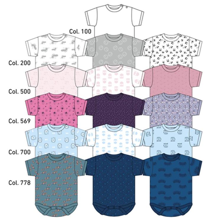 Pippi Body 1/4 Arm, 3-er Pack