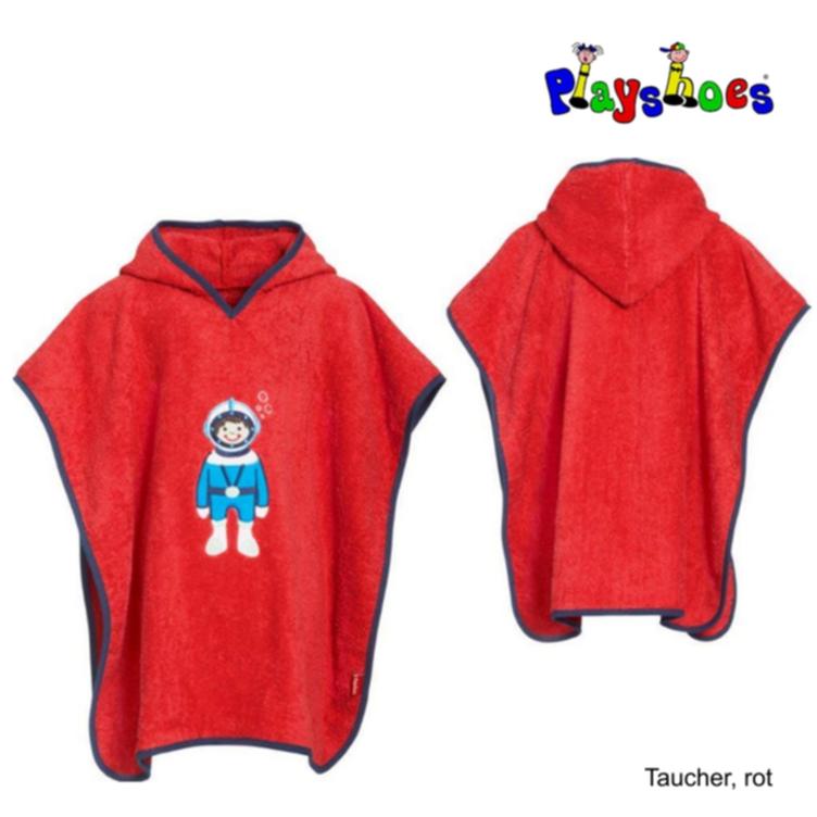 Playshoes Badeponcho Frottée - 0