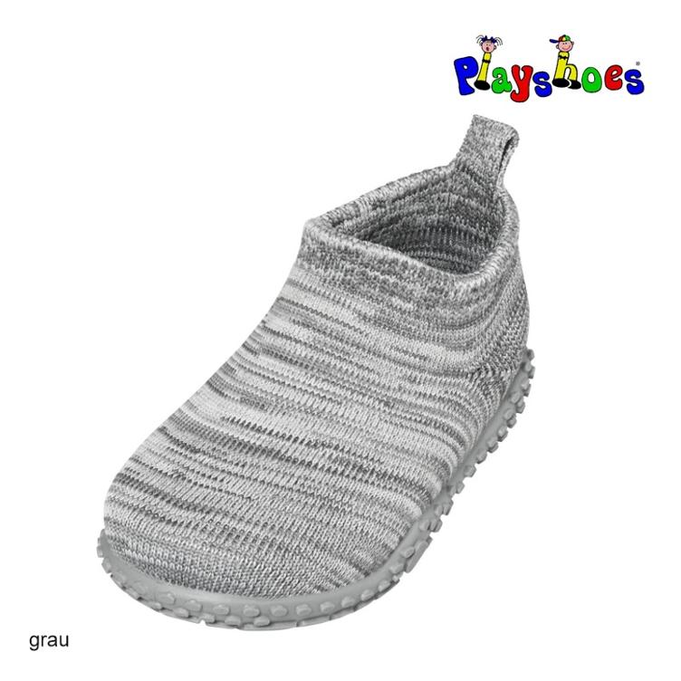 Playshoes Hausschuh Strick