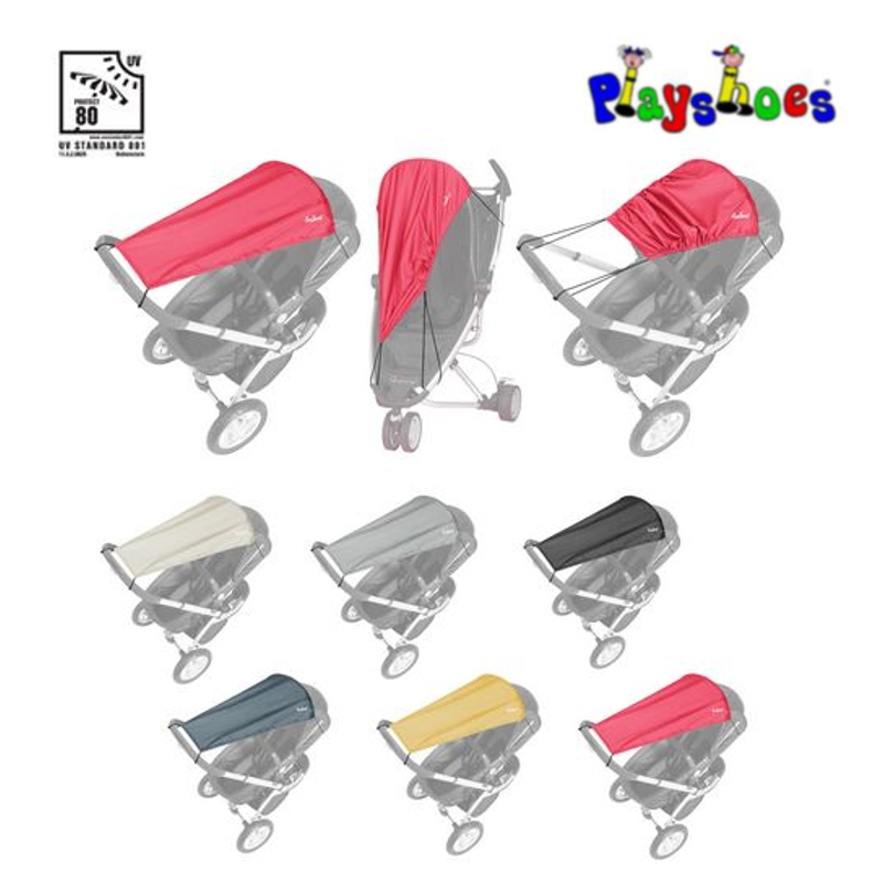 Playshoes Baby Sonnensegel Kinderwagen Standard Sonnenschutz Buggy Jeden Wetter 