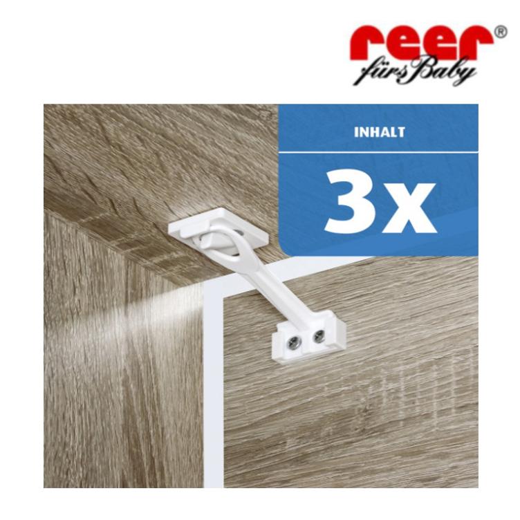 Reer Schubladensicherung, 3-er Pack