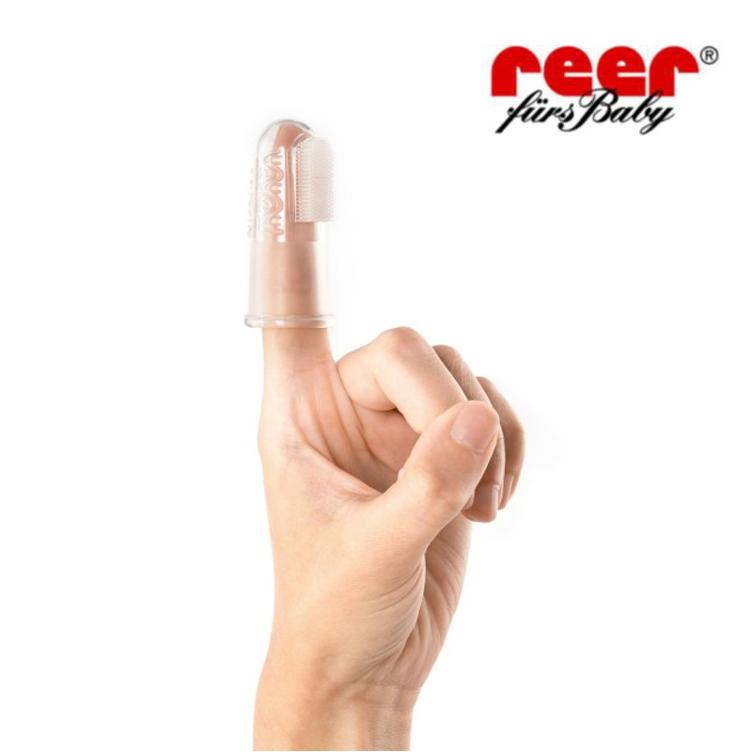 Reer Silikon-Fingerzahnbürste 2-er Set - 0