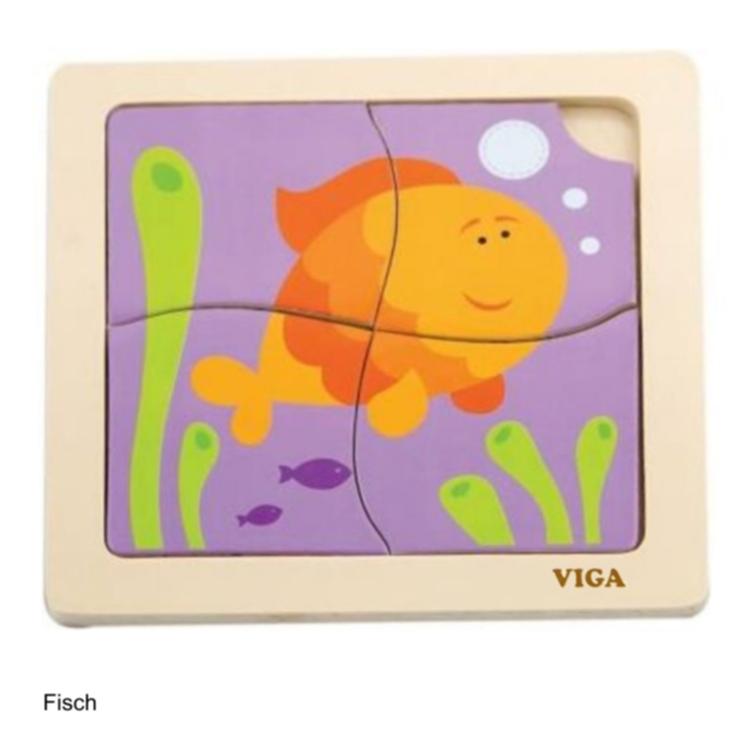 VIGA Flaches Puzzle - 0